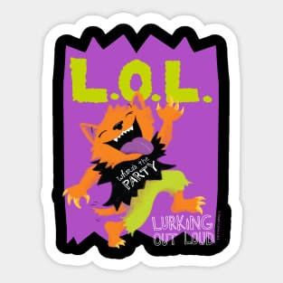 Werewolf Sticker